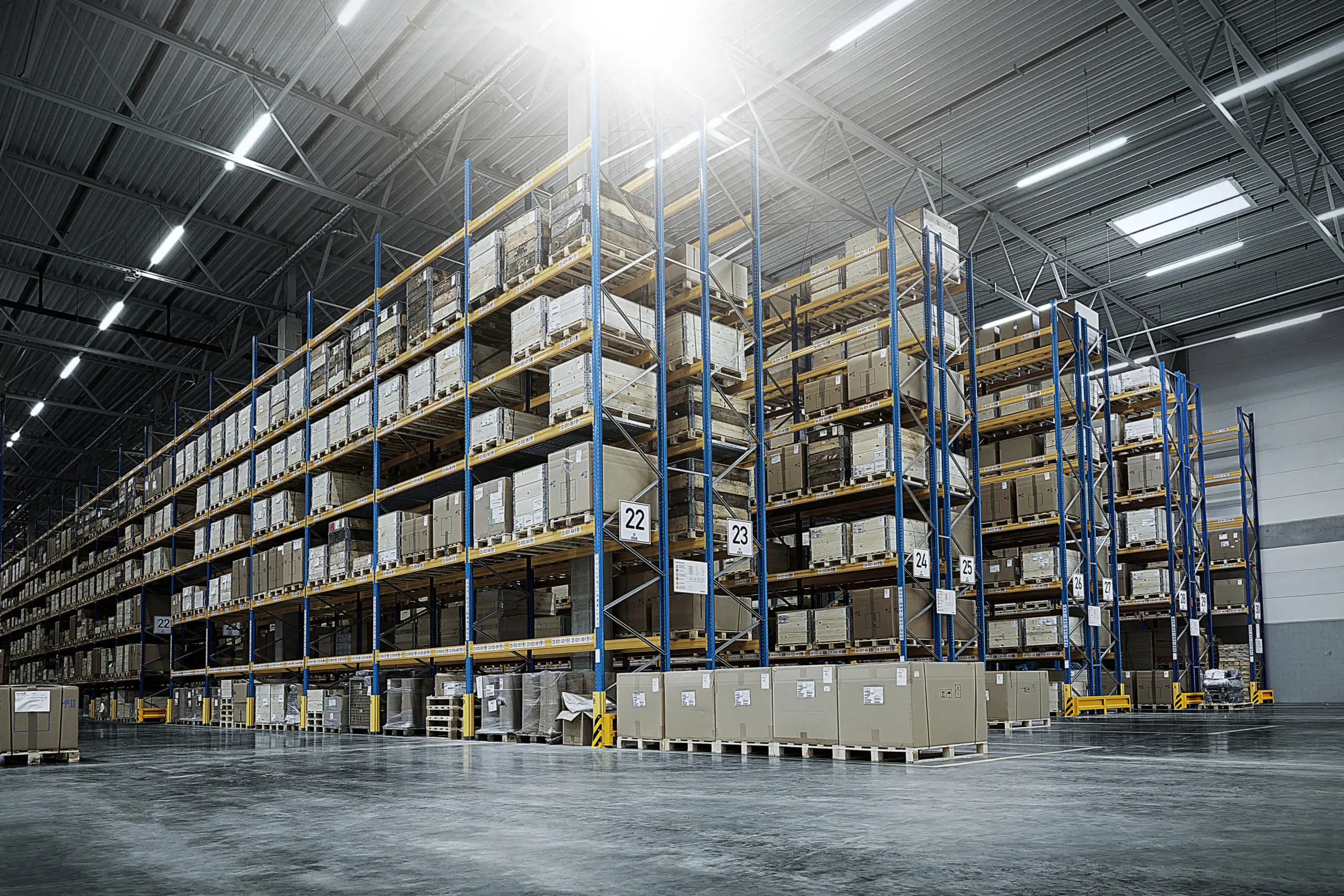 Warehousing storage